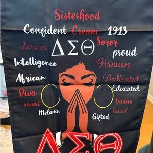 Black and Red Delta Sigma Theta Banner (2)